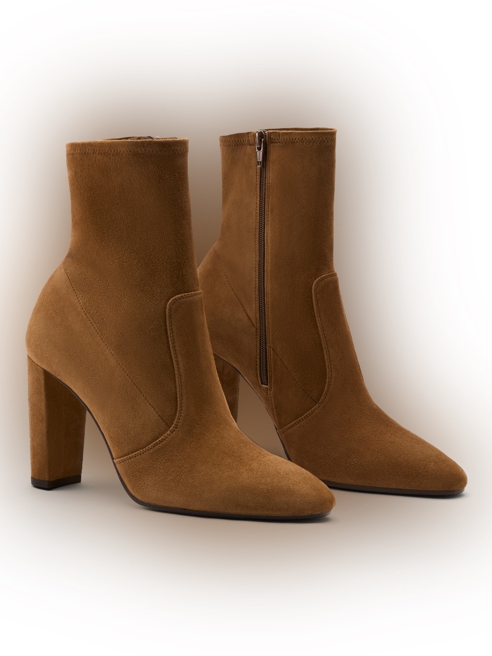 Inez Paz 90 Stretch in Rye Suede size 8 M